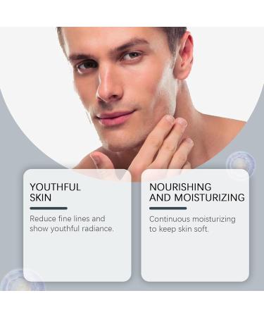 Men's Nourishing Facial Cleanser - Gentle Deep Cleaning Oil Control Anti-Wrinkle & Long-Lasting Hydration(3PCS) - Buy Online on GoSupps.com