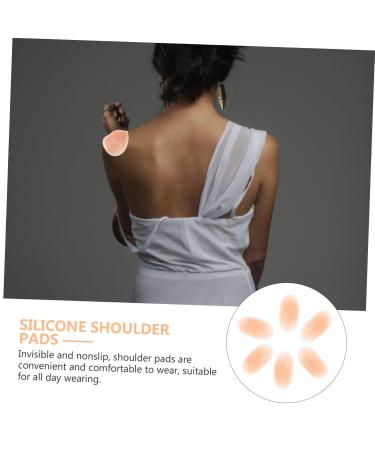 SKISUNO 3 Pairs Invisible Shoulder Pads Shoulder Pads for Clothing As Shown - Buy Online on GoSupps.com