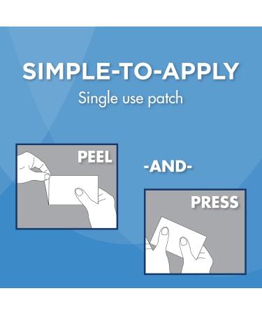 HealthWise Lidocaine Pain Patch | 4% OTC Lidocaine | 12-Count Assorted Sizes | Paraben-Free Formula | Temporarily Soothes Minor Aches and Pains | Unscented | Flexible Application - Buy Online on GoSupps.com