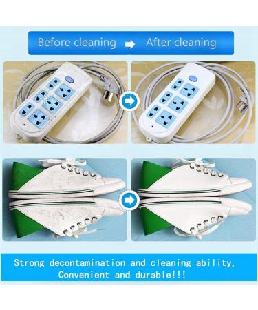 Lizusidtsy 100 Pack Cleaning Sponges Eraser Multi-Functional Premium Foam Cleaning Pads Dish Household Cleaning Sponge - Buy Online on GoSupps.com