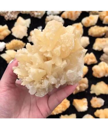 Crystal Rough 1pc Natural Rough Quartz Crystal Cluster Calcite Raw Stone Specimen for - Buy Online on GoSupps.com