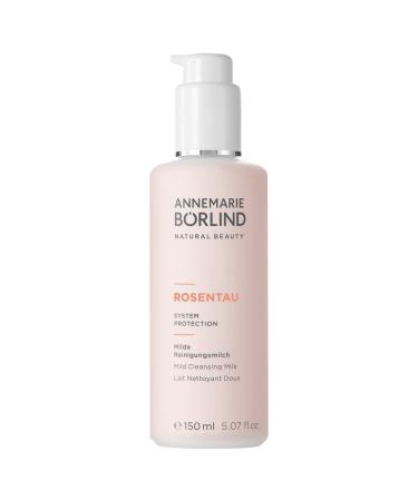 ANNEMARIE B RLIND - ROSE DEW Cleansing Milk - Avocado Cucumber and Rose Water Natural Vegan Face Wash - Moisturizes and Removes Makeup and Impurities - 5.07 Fl. Oz.