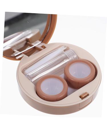 JECOMPRIS Mini Contact Lens Set - Travel Case & Foot Cushion - Decorative Plastic Box for Safe Storage - Buy Online on GoSupps.com