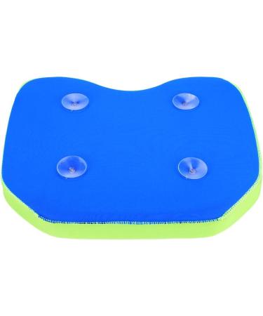 Cotton Memory Foam Boat Seat Cushion | Soft & Comfortable Blue Seat Pad with Suction Cups - Buy Online on GoSupps.com