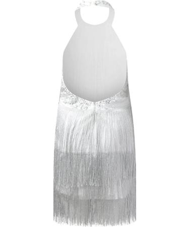 Women's Sleeveless Sexy Halter Mini Dress - Cocktail Beach & Evening Party Dress in White - Buy Online on GoSupps.com