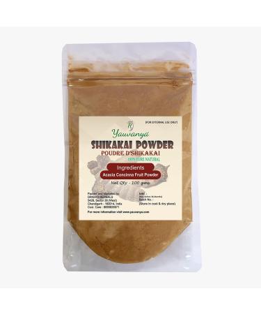 Yauvanya Shikakai (Acacia Concinna) Powder Natural hair conditioner and nourisher - 100 gms
