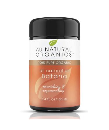 Au Natural Organics Batana Oil  From Honduras | Restores, Revives & Nourishes Damaged Hair & Scalp | Thickens Hair & Repairs Split Ends | Face & Body Skin Moisturizer | Stops Hair Loss | 3.4oz/100ml - Buy Online on GoSupps.com