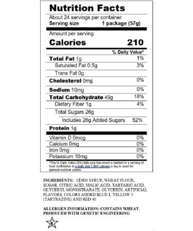 Sour Punch Straws  Rainbow Fruit Flavors  Chewy Sweet & Sour Candy  2oz Tray (24 Pack) - Buy Online on GoSupps.com