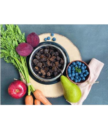 Fresco Trockenbarf Complete Plus Chicken | 1 kg | Dry barf for small dogs | Consisting of pure muscle meat offal and calcium bones from chicken as well as fruits vegetables and oil - Buy Online on GoSupps.com