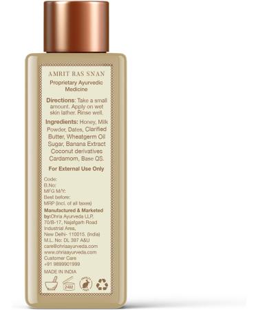 Ohria Ayurveda Amrit Ras Snan Shower Wash - Buy Online on GoSupps.com