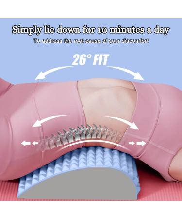 Wellxunk Lumbar Support Pillow - Adjustable Neck & Back Pain Relief | EVA Massage Pillow for Comfort & Refresh - Buy Online on GoSupps.com