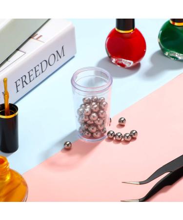 100 Stainless Steel Mixing Balls for Nail Polish & Model Paints - 6.35 mm - Buy Online on GoSupps.com