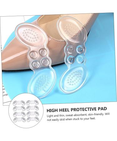 FRCOLOR 12 Pairs Anti-Drop Gel Heel Cushions | Premium Comfort & Stability for All Shoes - Buy Online on GoSupps.com