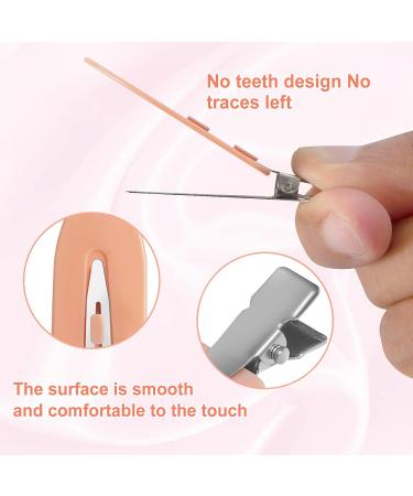 Aphrordity 6 Pcs No Bend Hair Clips for Makeup Application - Set of 2 Black, 2 White, 2 Pink - Buy Online on GoSupps.com