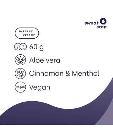 Sweatstop Powder Stick Foot Powder Pencil 60g | Cinnamon & Menthol | Eliminate Foot Sweat & Odor | Skin Colored Design - Buy Online on GoSupps.com