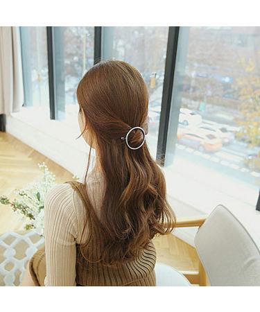 Fascigirl 8 Pcs Hair Clip Set for Women - Moon Triangle Circle Butterfly Barrettes and Pins for Girls - Stylish Hair Accessories - Buy Online on GoSupps.com