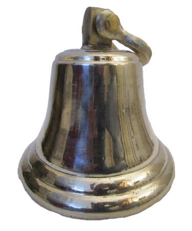 Nautical Bell - German Silver Made  Great Sounding - Boat/Marine/Maritime 1 Kilo - Height: 4"