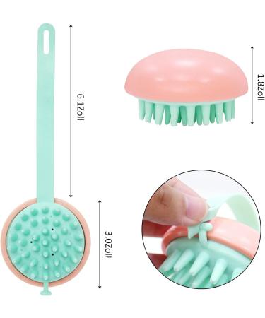 Vongfome Hair Washing Brush - Silicone Bath Massage & Cleaning Brush for Perfect Hair Care | International Shipping - Buy Online on GoSupps.com