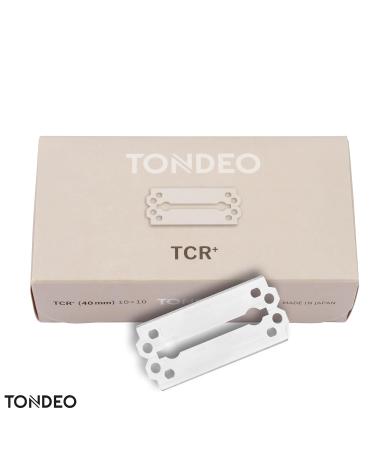 TONDEO Razor Blades TCR+ | 10x10 Stainless Double Blades for TONDEO Razors | Premium Master Craftsmanship - Buy Online on GoSupps.com