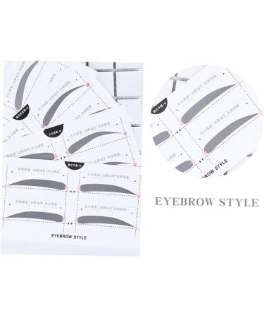 NOLITOY 2 Cosmetology Kit Eyebrow Stencils Beauty Eyebrow Card Eyebrow Stickers Card A607 Portable - Buy Online on GoSupps.com
