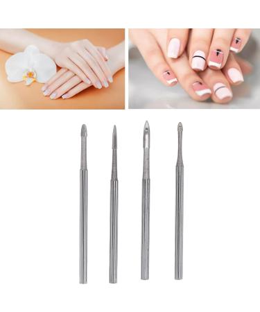 Nail Buffer Tips Nail Drill Bits Set Portable Manicure Tool 4Pcs Wear-Resistant Home Beauty Salon Nail Artist: - Buy Online on GoSupps.com