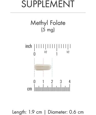 Dr. Mercola Methyl Folate 5 mg - 30 Capsules for Optimal Health - Buy Online on GoSupps.com