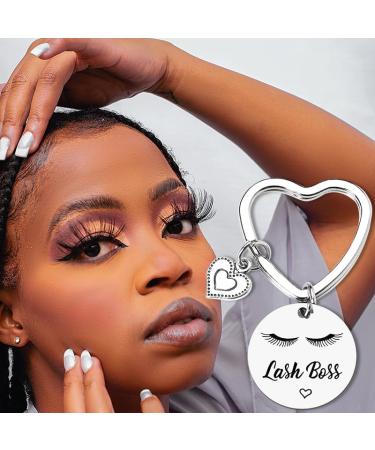 Lash Boss Keychain - Perfect Gift for Beauticians Estheticians & Cosmetologists | Ideal for Birthdays & Holidays - Buy Online on GoSupps.com