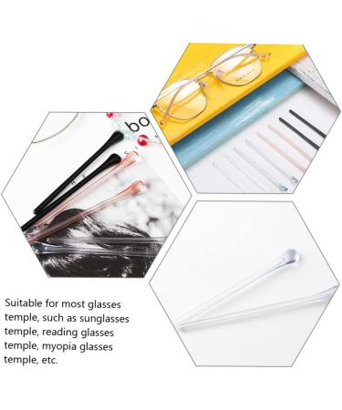 Healeeved 30 STK Temple Protection Tips for Glasses | Anti-Slip Glasses End Tips | Durable Plastic & Glass Joint Filters for Kids & Adults - Buy Online on GoSupps.com