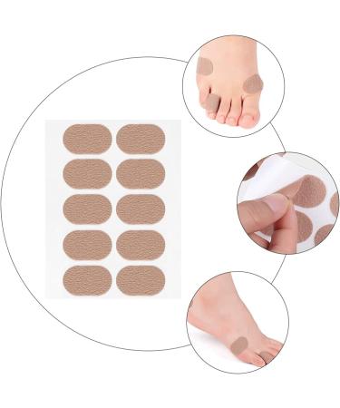 FOMIYES Blister Prevention Pads - Moleskin Tape for Heels | 10 Adhesive Sheets | Breathable Foot Care Cushion | Pre-Cut Blister Tape for Ultimate Comfort - Buy Online on GoSupps.com