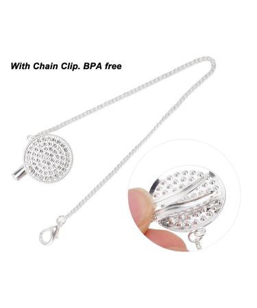 Bling Pacifier - Ultra Soft Rhinestone Crown Baby Pacifier | Portable & Safe with Chain Clip - Soothes Baby - Blue - Buy Online on GoSupps.com