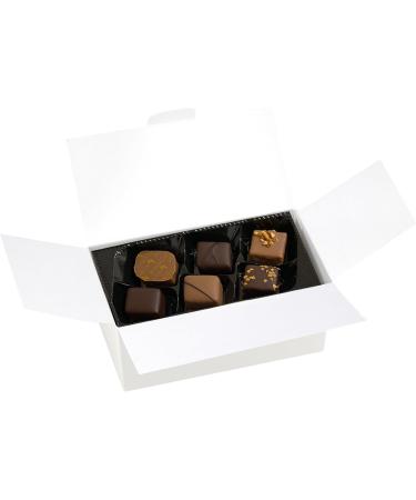CHEVALIERS D'ARGOUGES Ma tres Chocolatiers Fran ais - Assortiment de chocolats noir 70% et lait 33% - Ballotin cadeau St-Valentin - 175g Chocolat 175 g (Lot de 1) - Buy Online on GoSupps.com