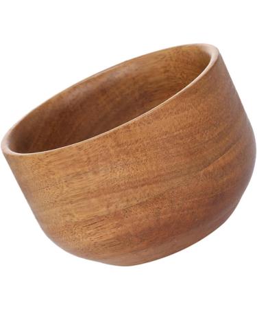 Frcolor 3-Pack Shaving Soap Bowl Set | Bamboo Storage | Light Brown Shaving Foam Shell & Brushes | Travel-Friendly 9.3x9.3x6cm - Buy Online on GoSupps.com