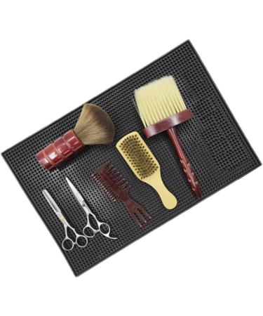 SKISUNO 1pc Non-Slip Hair Cutting Tool Flat Curling Iron Mat Heat Resistant Mat for Hair Tools Flat Iron Travel Mat Styling Stations for Salons Salon Anti Fatigue Mat PVC Carpet Portable - Buy Online on GoSupps.com