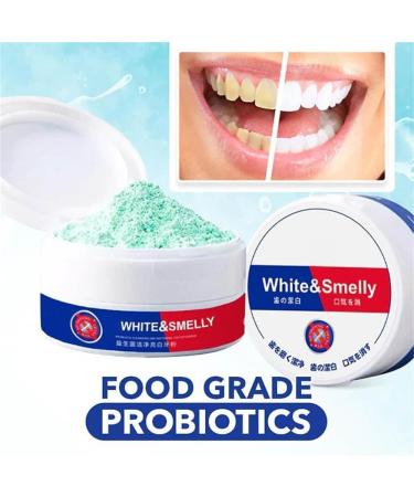 Aiposhiy Teeth Whitening Powder Natural Teeth Whitening Powder Tooth Cleaning Powder Mint Whitening Teeth Deeply Cleans Stains and Dirt and freshens Breath (2pcs) - Buy Online on GoSupps.com
