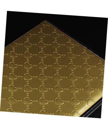  minkissy minkissy Nail Colour Show Book Manicure Colour Display Card Nail Polish Glue Color Card Gold with Adhesive - Buy Online on GoSupps.com