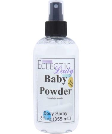 Body Spray for Women (Double Strength) 8 Oz Baby Powder Mist with Clean Light & Gentle Fragrance Long Lasting Perfume with Comforting Scent for Men & Women Cologne with Soft Subtle Aroma For