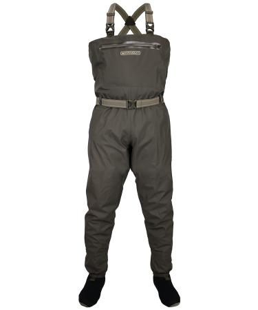 Paramount Outdoors Stonefly Breathable Stockingfoot Chest Fishing Wader Medium