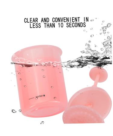 Buy Pink Face Wash Foamer & Cleanser - Travel-Friendly Makeup Bubble Maker for Rich Foam | International Shipping Available - Buy Online on GoSupps.com