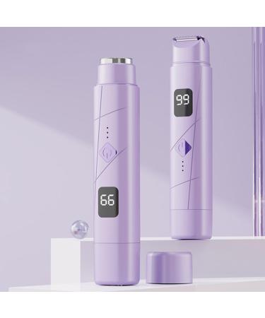 Rasoir Des Femmes Avec Une Caract ristique tanche Faible Bruit Texture Abdable Adapt e Corps Complet Utilisez Doux Sur Une Peau Faible Bruit De Peau D licate Purple