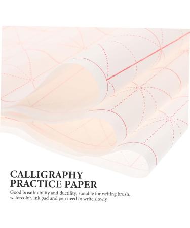 CORHAD 100pcs Grid Rice Paper Painting Paper Picture Paper Calligraphy Supply Quarto Art Paper X32 - Buy Online on GoSupps.com