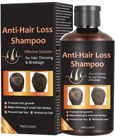 Shampoing de Croissance Cheveux Hair Growth Shampoo Shampoing Anti Chute Pour Les Hommes et Femmes Favoriser la Croissance des Cheveux for All Hair Types 220ml - Buy Online on GoSupps.com