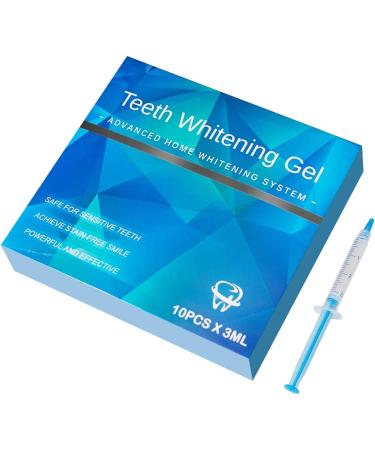 Pevor Teeth Whitening Gel Refill Kit - 35% Carbamide Peroxide Whitening Gel Syringes 10pcs - Buy Online on GoSupps.com