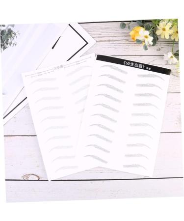 Balacoo 4 Sheets Pairs Makeup Tools Realistic Eyebrow Transfer Eyebrow Stickers Eyebrow Trimming 4d The Lazy - Buy Online on GoSupps.com