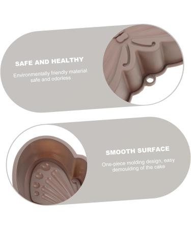 OUNONA 6 Pcs Butterfly Cake Mold Ice Cream Decor Non- Stick Mold Birthday Cake Pan Christmas Fondant Ice Cubes Chocolate Bakeware Novelty Cake Molds Soap Making Tools Household Silica Gel 17.6X14.8CMx3pcs - Buy Online on GoSupps.com