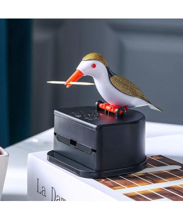 Unique Bird Design Automatic Toothpick Box - Luofeng Household Toothpick Holder for Easy Access and Stylish Storage - Buy Online on GoSupps.com