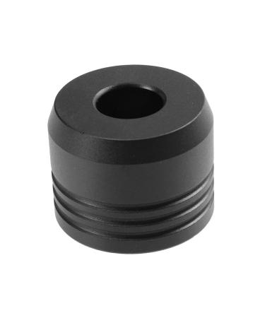 FRCOLOR 1STK SHORE HALDER TRIMELATIONS made of aluminum Small shaving stand Practical storage base for razor bathroom shaving racks Tool holder storage aluminum alloy black 4x4cm