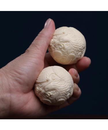 Unbit Ballstretcher & Magnetic Stress Balls - 2PCS Baoding Balls for Stress Relief & Relaxation Therapy | Yin Yang Chinese Health Exercise - Buy Online on GoSupps.com