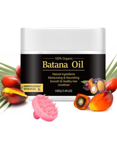 Batana Hair Oil - 100% natural batana oil for hair growth prevents hair loss and split down thick hair repaired hair organic batana hair growth serum for men women - Buy Online on GoSupps.com