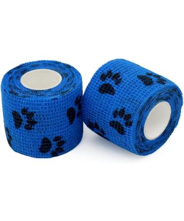 4 Rolls Adhesive Pet Wrap Bandage - 5cm x 4.5m Elastic Athletic Tape for Dogs and Sports Injuries - Breathable Stretch Bandages for Ankles & Wrists - Buy Online on GoSupps.com
