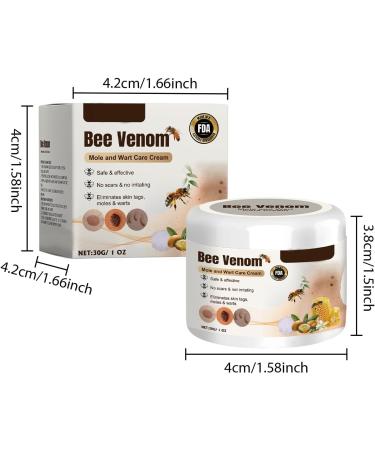 Bee Venom Cream Bee Venom Skin Treatment Cream Wree Bee Venom Removal&Treatment Cream Bee Venom Repair Cream Premium Bee Venom Reair (1 pcs) - Buy Online on GoSupps.com
